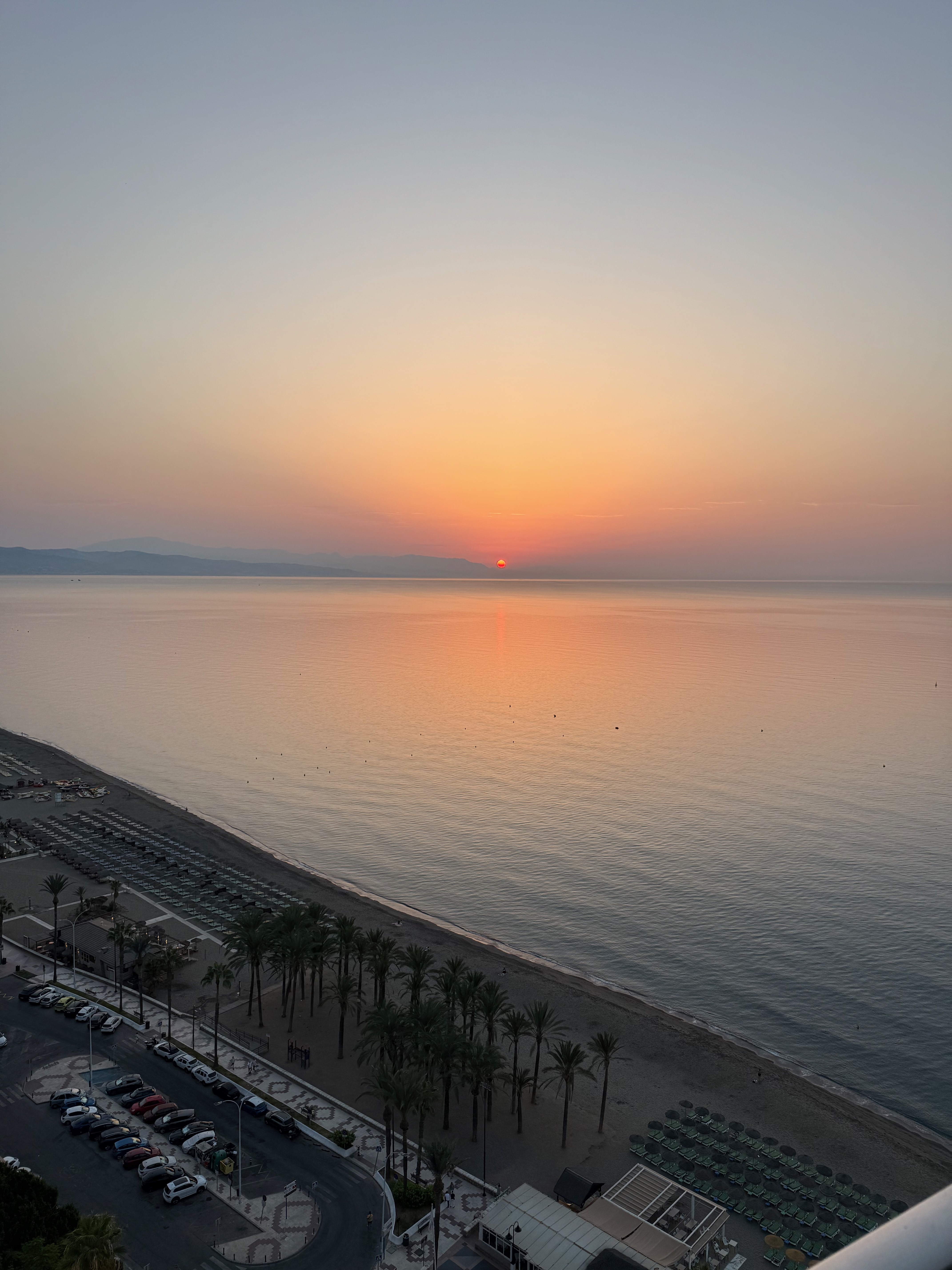 Morning coastline · Owner’s balcony photograph